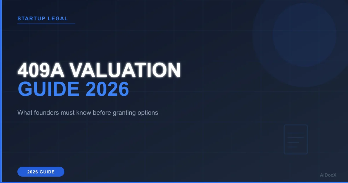 409A Valuation Guide for Startups (2026): Methods, Costs & Option Strike Prices