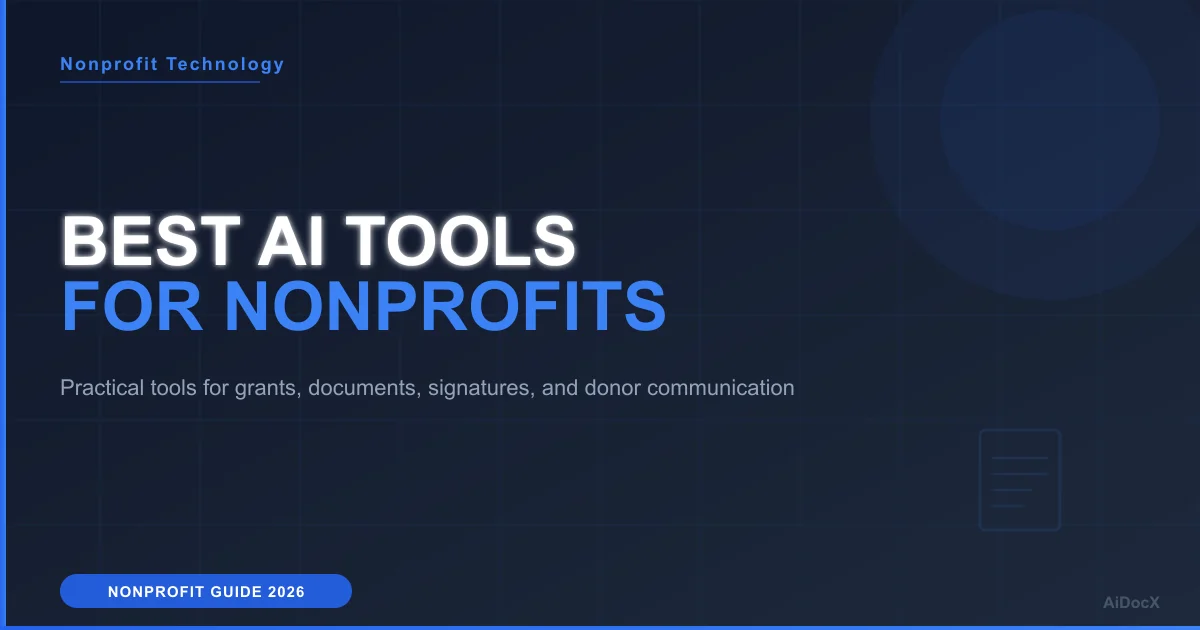 Best AI Tools for Nonprofits in 2026: A Practical Guide